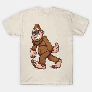 Bigfoot walking T-Shirt